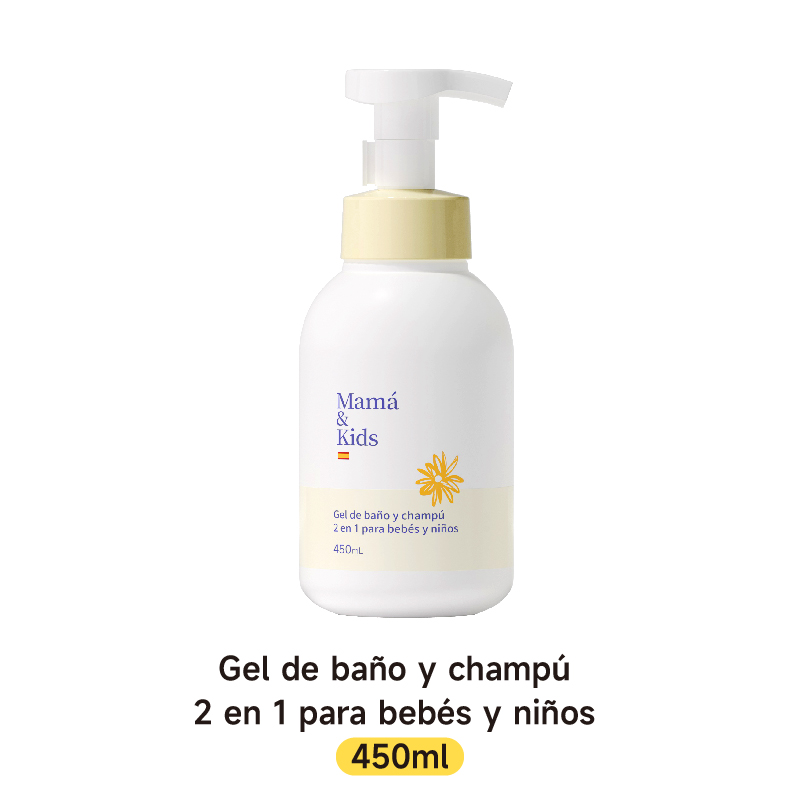 Champú y gel 2 en 1 bebé